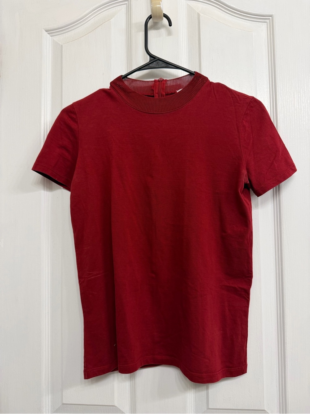 Zara Deep Red Top